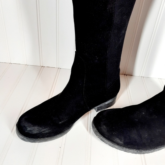 Unisa UnGillean Black Knee High Boots - Picture 9 of 11